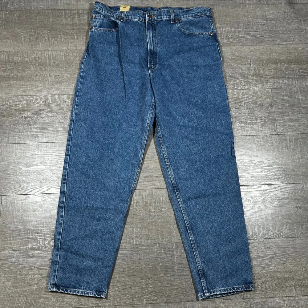 VTG Levi Strauss 550 Relaxed Fit Tapered Leg Jeans Mens Blue Denim‎ W42 L32